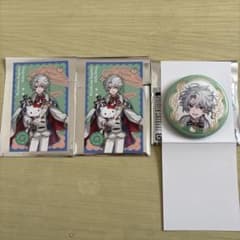 にじさんじ Dytica × サンリオ 缶バッジ チェキ 叢雲カゲツ × キティ