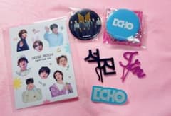 BTS JIN ジン ECHO ミラー 3種DFESTA 缶バッジ シークレット - メルカリ