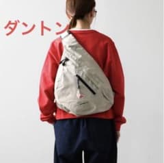 ダントン コーデュラキャンバスワンショルダーバッグ オイスター