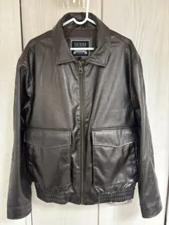 2026年最新】GUESS レザージャケットの人気アイテム - メルカリ