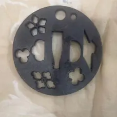 魚彫刻 金属製鍔 栄 - メルカリ