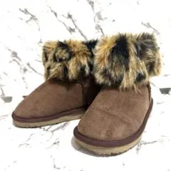 美品】平成ギャル Y2K archive ファー リボン ムートンブーツ 23