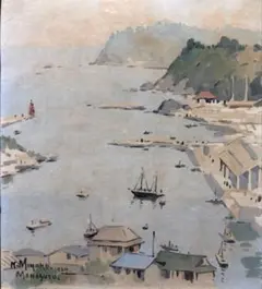 ◇【佐伯岸駒】『猛虎図』絹本墨画◇検）円山応挙 谷文晁 伊藤若冲