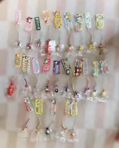 激レア☆キティ ストラップ 星座 やぎ座 てんびん座 ご当地 根付け