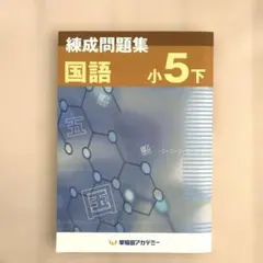 2026年最新】早稲アカ 錬成 小5の人気アイテム - メルカリ