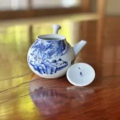 萬古焼 茶器 煎茶器 急須セット 蛙 カエル 田嶋勝三窯 - メルカリ