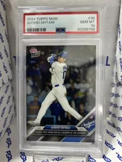 2026年最新】topps now 大谷翔平 2024 psa10の人気アイテム - メルカリ