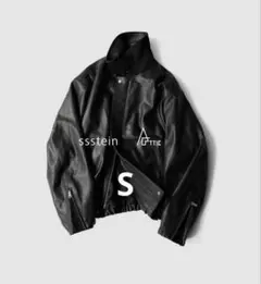 ssstein 24ss レザージップブルゾン ssstein 24SS LEATHER ZIP BLOUSON