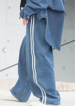 2026年最新】ラインデニムパンツ ニコアンドの人気アイテム - メルカリ