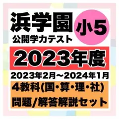 2026年最新】浜学園 小5 公開テストの人気アイテム - メルカリ