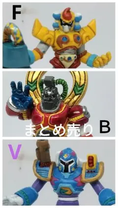 ロックマンX フィギュア シグマ ベルガーダー 改造 消しゴム 塗装品