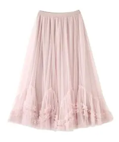 2026年最新】LILLIAN CARAT ヘムフリルチュールフレアスカートの人気