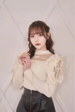 2026年最新】meltie きらきらショルダーフリルニットの人気アイテム