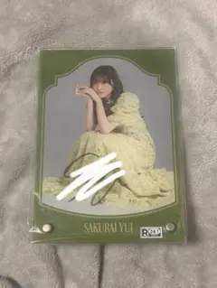 2026年最新】fruits zipper 櫻井優衣 サイン入りアクリルパネルの人気