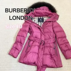 2026年最新】BURBERRY LONDON カラー：ピンク系 ダウンジャケットの