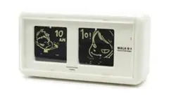 2026年最新】奈良美智 パタパタクロック [WALK ON(ホワイト)]の人気