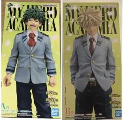 ヒロアカ 一番くじ 紡がれる想い AB賞 緑谷出久 SOFVICちゅ 爆豪勝己