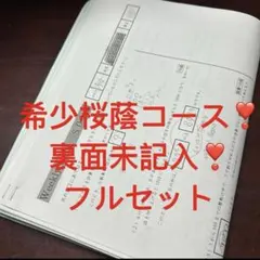 NN桜蔭5本勝負5セット問題＋解答解説 - メルカリ