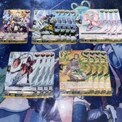 ヴァンガード 巻戻士 クロノ シライ レモン デッキパーツ まとめ売り