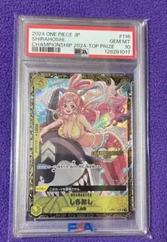 2026年最新】しらほし チャンピオンシップ psa10の人気アイテム - メルカリ