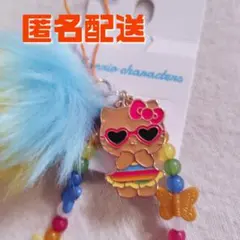 d*9様 ハローキティ ストラップ 栃木限定 いちごバージョン - メルカリ