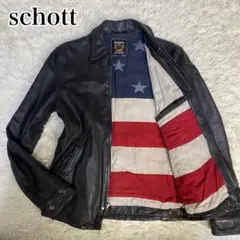 Schott ショット 642 シングルライダース レザー 米国製 黒 - メルカリ