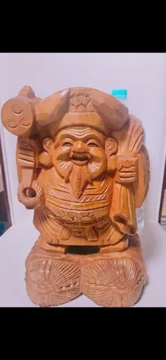 2026年最新】木彫り 恵比寿の人気アイテム - メルカリ