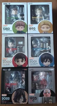 2026年最新】進撃の巨人 ライナー ねんどろいどの人気アイテム - メルカリ