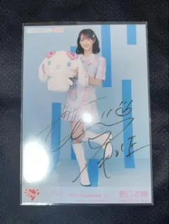 LOVE イコラブ 野口衣織 直筆サイン 生写真 シナモン ヒキ - メルカリ