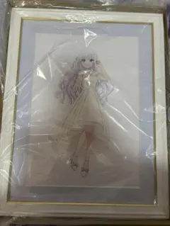 Re:ゼロから始める異世界生活』複製サイン入りB4キャラファイングラフ