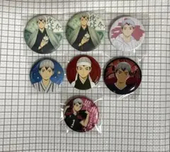 ハイキュー！！スクエア缶バッジBOXオフショット×カラー 第一弾第二弾