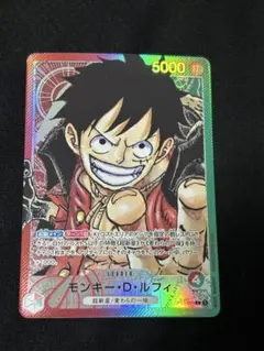 モンキー・D・ルフィ L リーダーパラレル(リーパラ) OP01-003 - メルカリ