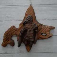 2026年最新】アイヌ 木彫り 壁掛けの人気アイテム - メルカリ