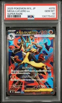 2026年最新】メガルカリオex psa10の人気アイテム - メルカリ