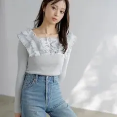 2026年最新】snidel ニットドッキングプルオーバーの人気アイテム