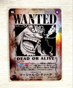 2026年最新】ワンピースカード 手配書 黒ひげの人気アイテム - メルカリ