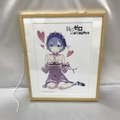 Re:ゼロから始める異世界生活』複製サイン入りB4キャラファイングラフ