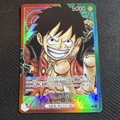 モンキー・D・ルフィ L リーダーパラレル(リーパラ) OP01-003 - メルカリ