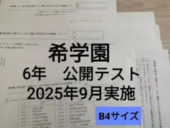 2026年最新】希学園 公開テスト 小2の人気アイテム - メルカリ