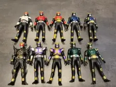 未使用 てれびくん テレビマガジン ビッグ ソフビ 4体 高さ約30cm