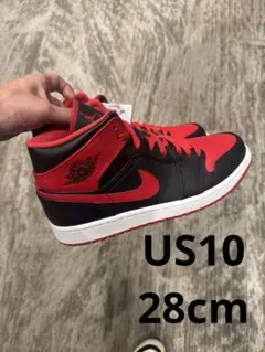 2026年最新】nike air jordan 1 mid bredの人気アイテム - メルカリ