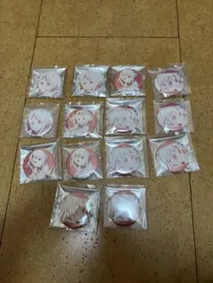 けいおん 中野梓 平沢唯 箔押し缶バッジ プライズ 限定 GiGO 2020