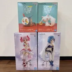 まどか☆マギカFluffy Puff フィギュア 3体セット - メルカリ