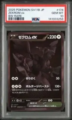 2026年最新】ゼクロム bw psa10の人気アイテム - メルカリ