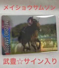 2026年最新】武豊 サインカードの人気アイテム - メルカリ