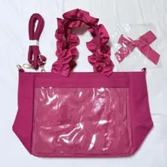 2026年最新】A4多機能2WAYハンドルフリルトートバッグの人気アイテム