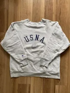 50s ダブルフェイスパーカー スウェット フェード 茄子紺 ヴィンテージ