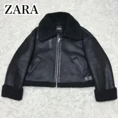 2026年最新】zara ザラ b3 フェイクムートン ボア ジャケットの人気