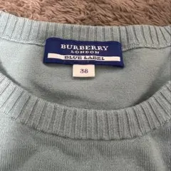 未使用級✨バーバリーブルーレーベル ハイネック チェック