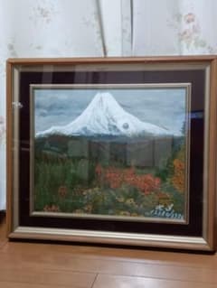 幻想絵画、空飛ぶ画家糸川裕志のアクリル画M8号